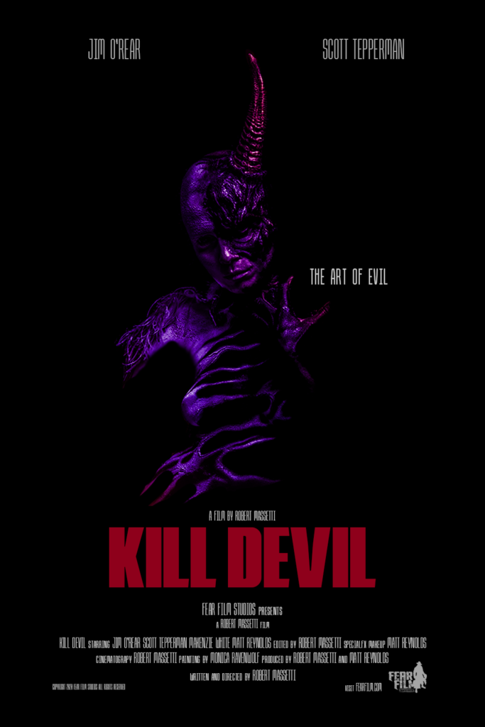 KILL DEVIL Movie Poster - FEAR FILM studios.
